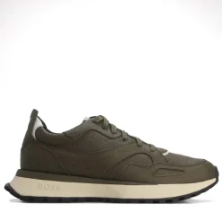Boss Mens Jonah Run Trainers in Green