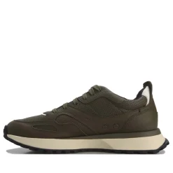 Boss Mens Jonah Run Trainers in Green