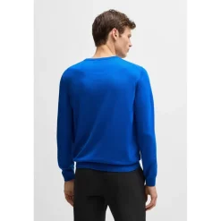 Boss Mens Leno P 10241501 01 Jumper in White