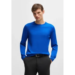 Boss Mens Leno P 10241501 01 Jumper in White