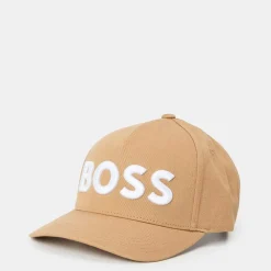 Boss Mens Sevile 10261150 01 Baseball Cap in Beige
