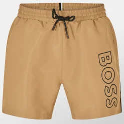 Boss Mens Swim Shorts in Beige