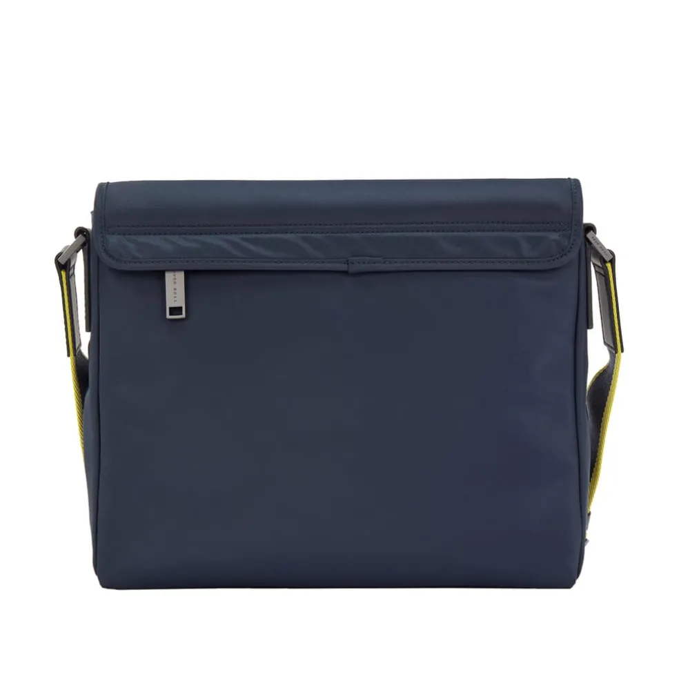 Boss Meridian Messenger Bag in Dark Blue
