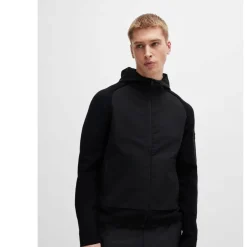 Boss Modak Full-Zip Hoodie in Black