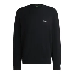 Boss Momentum-X Crewneck Sweater in Dark Blue