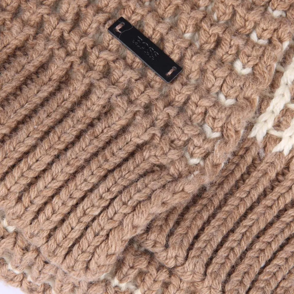 Boss Namato Scarf in Beige