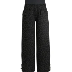 Boss Naomi X Boss Animal-Print Tracksuit Bottoms in Black