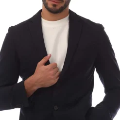 Boss Nold2 Blazer Jacket in Dark Blue