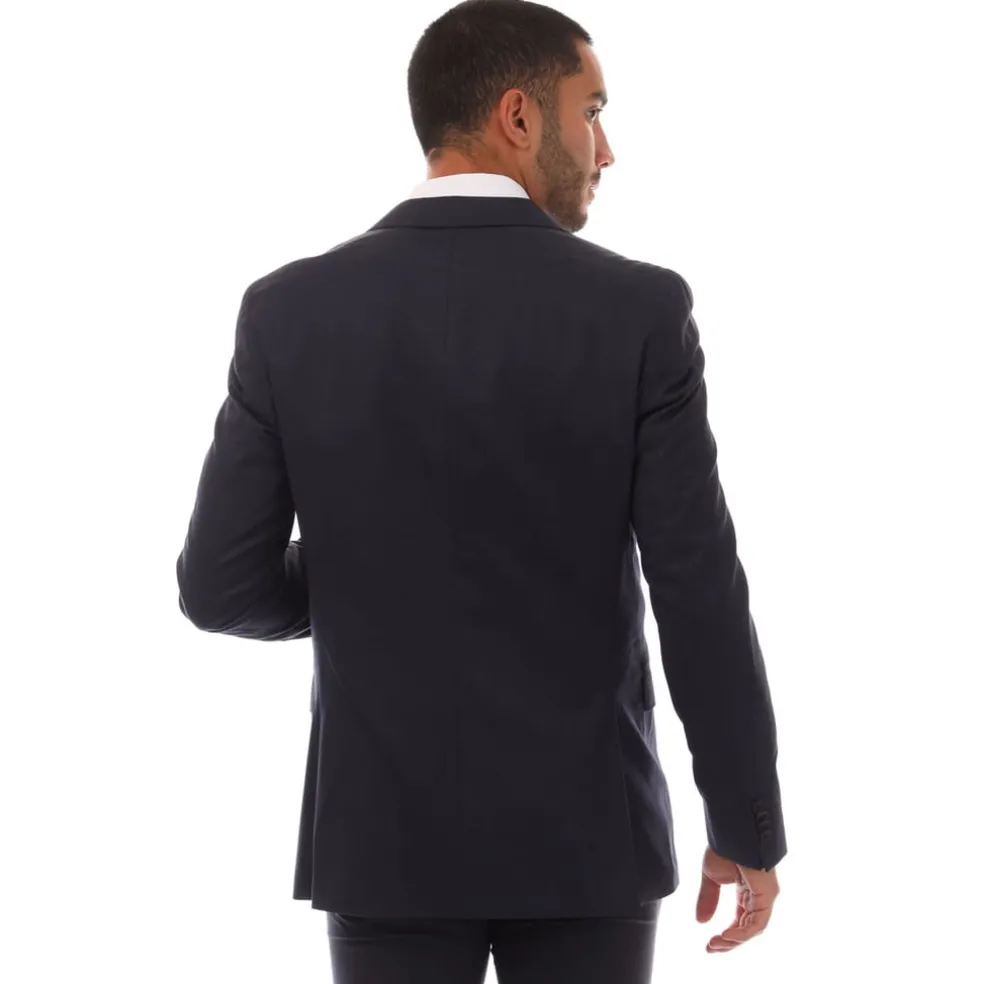 Boss Novan6 Blazer Jacket in Dark Blue