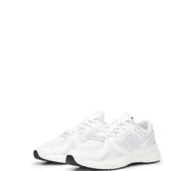 Boss Owen Mixed Material Trainers in White