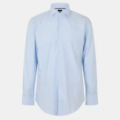 Boss Oxford Regular Fit Long Sleeve Shirt in Blue
