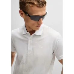 Boss Paddy 3 Polo Shirt in White