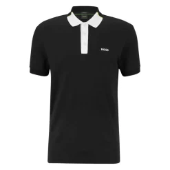 Boss Paddy 3 Polo Shirt in Black