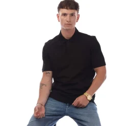 Boss Parlay 207 Polo Shirt in Black