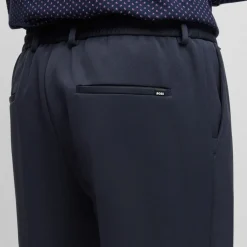 Boss P-Genius Slim-Fit Pants in Blue