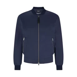 Boss P-Hanry Bomber Jacket in Dark Blue