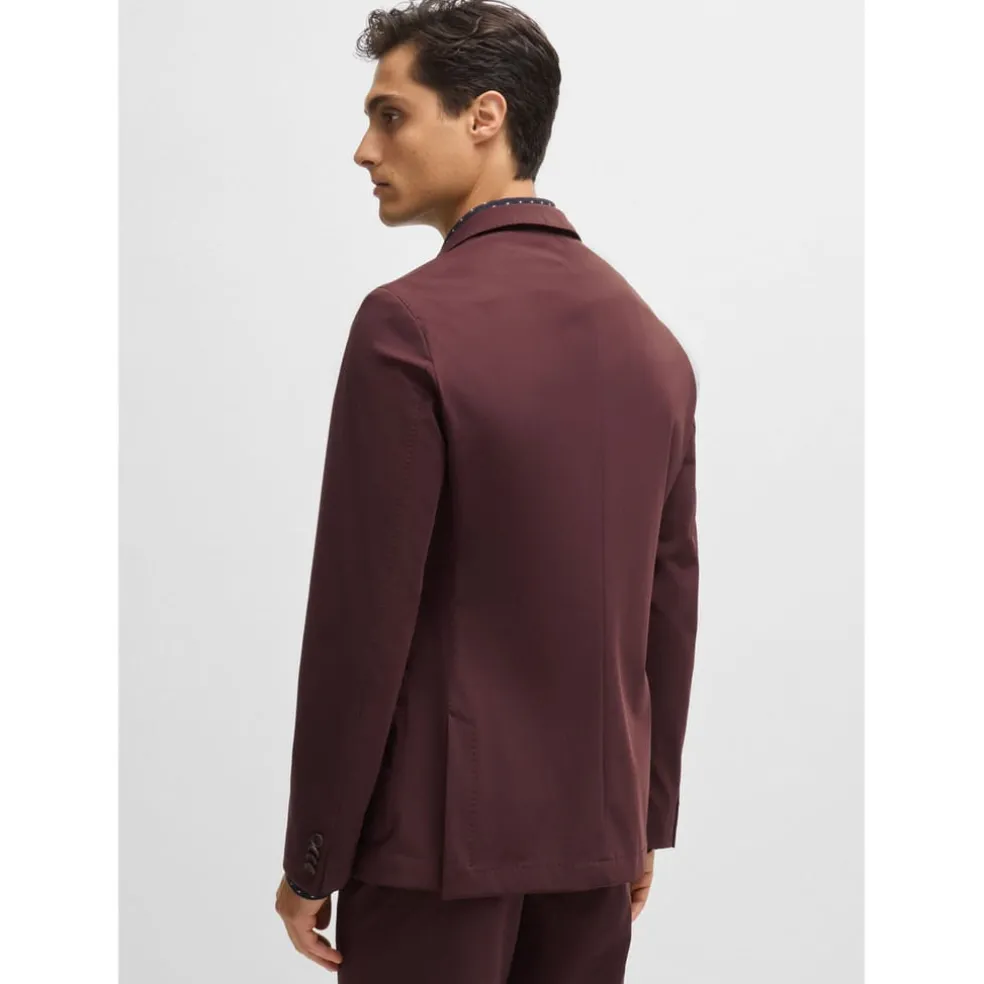 Boss P-Hanry Slim-Fit Blazer in Red