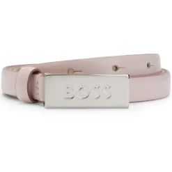 Boss Plaque Belt in Pink