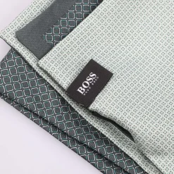 Boss Pocket Square in Green