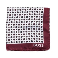 Boss Pocket Square in Natural