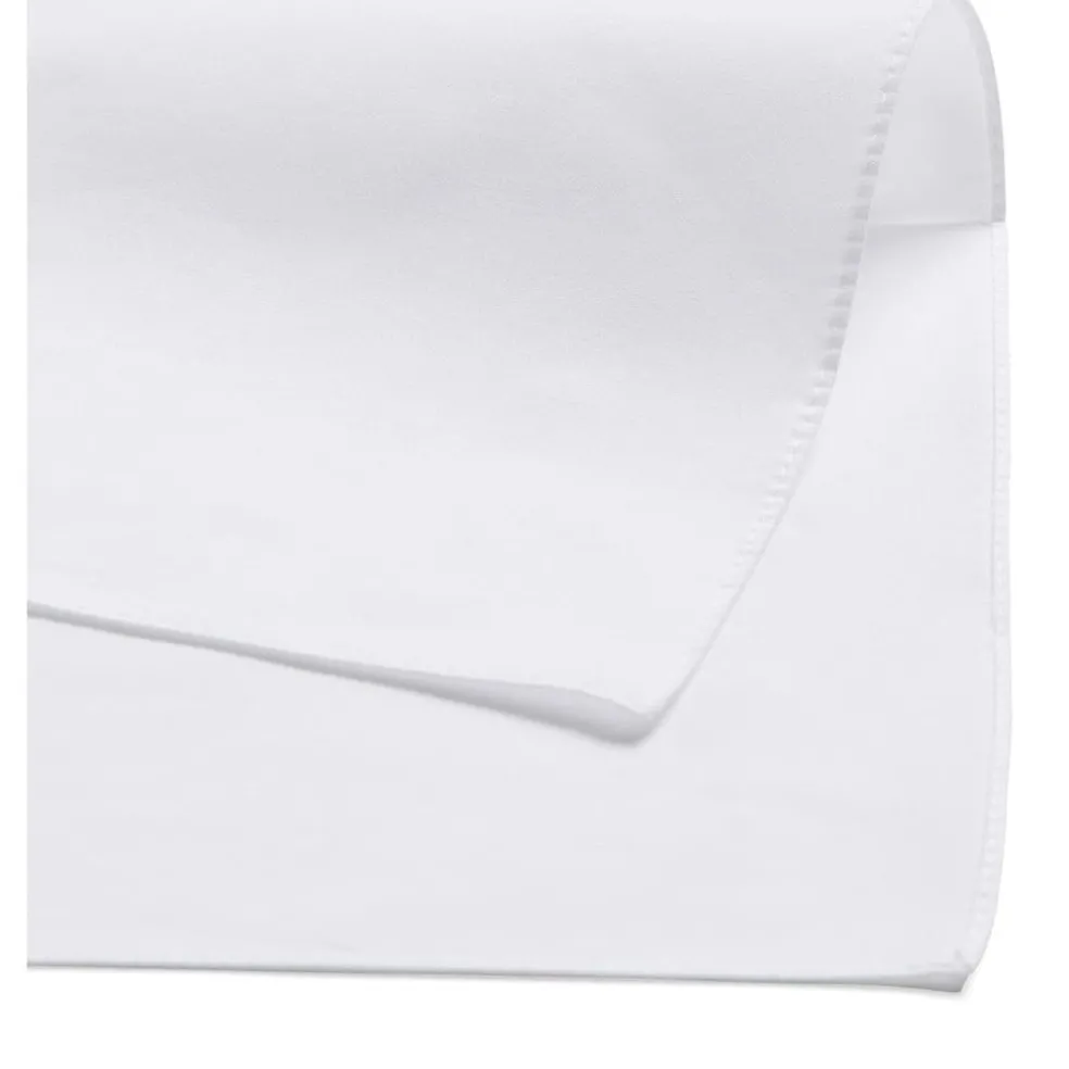 Boss Pocket Square Mens in White