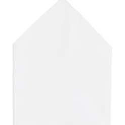 Boss Pocket Square Mens in White