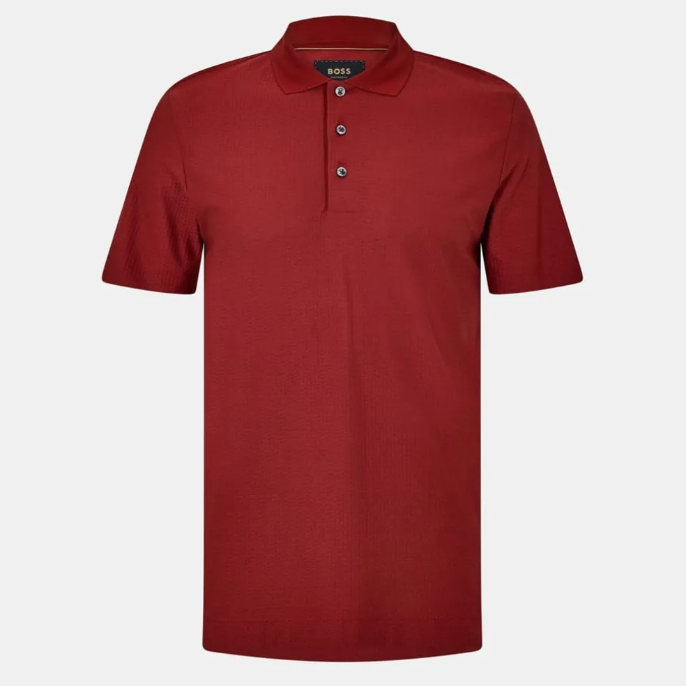 Boss Polo T-Shirt in Red