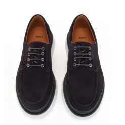 Boss Rainard Derby Shoes in Dark Blue