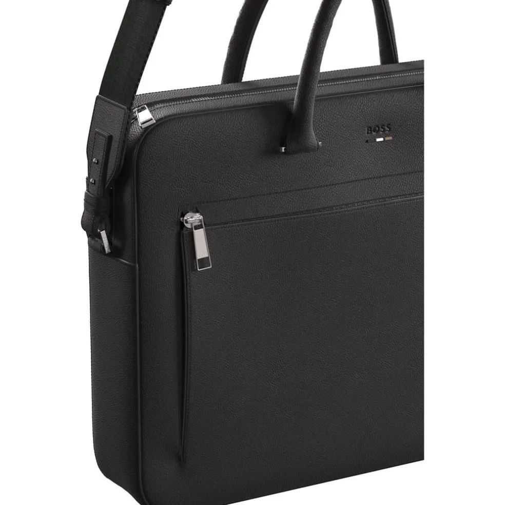 Boss Ray Document Case in Black