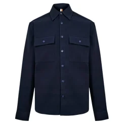 Boss Regular Fit Long Sleeve Shirt in Blue