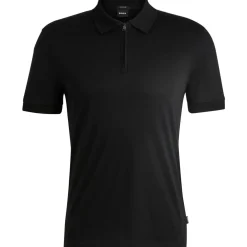 Boss Regular Fit Short Sleeve Shirt in Black