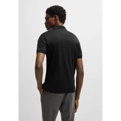Boss Regular Fit Short Sleeve Shirt in Black