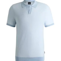 Boss Regular Fit Short Sleeve Shirt in Blue