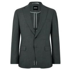 Boss Regular Fit Suit Jacket in Grey