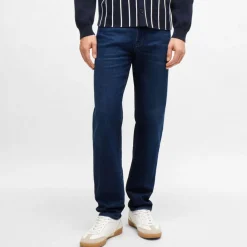Boss Re.Maine Slim-Fit Jeans in Blue