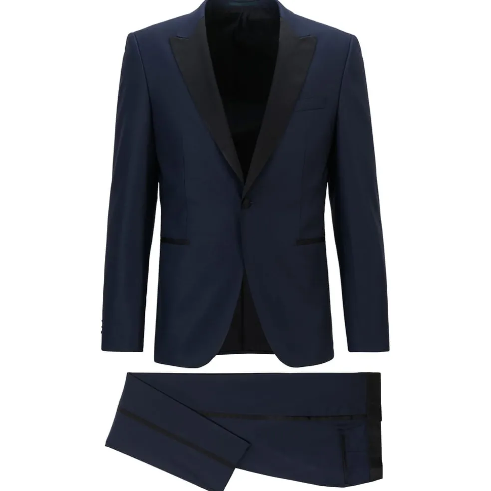 Boss Rendal2/Wilden2 Suit in Dark Blue