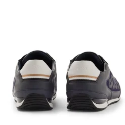 Boss Saturn Slip On Trainers in Dark Blue