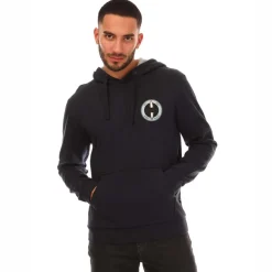 Boss Sewin Hoodie in Dark Blue