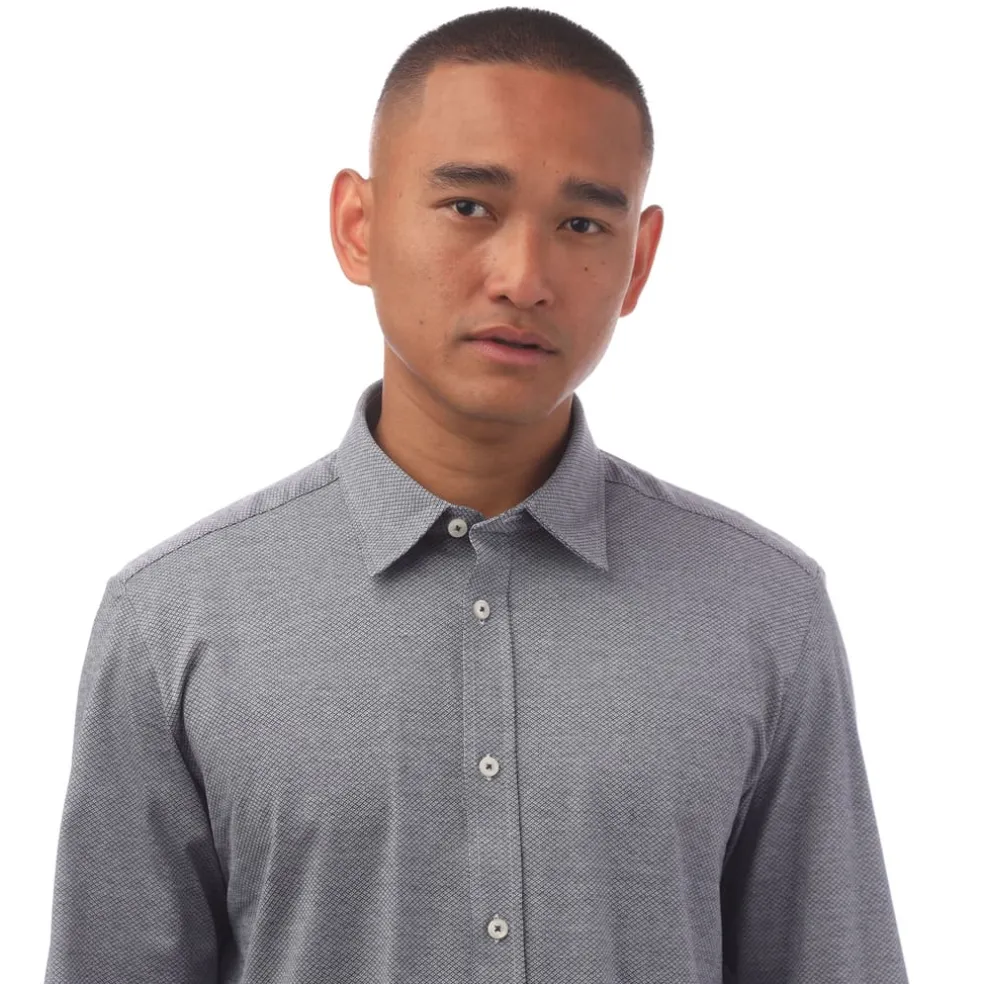 Boss S-Liam Kent Shirt in Navy