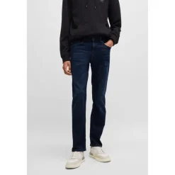 Boss Slim Fit Five Pocket Design Jeans in Blue