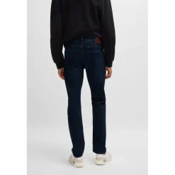 Boss Slim Fit Five Pocket Design Jeans in Blue