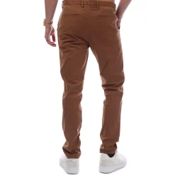 Boss Slim Fit Trousers in Brown