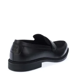 Boss Slip On Loafers in Black