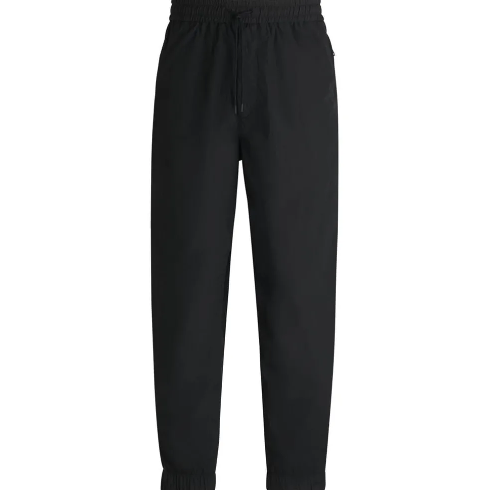 Boss Sracky2 Relaxed-Fit Trousers in Black