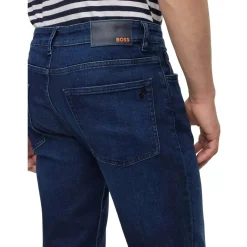 Boss Straight Leg Jeans in Blue