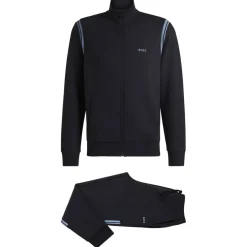 Boss Stripe Inserts Tracksuit in Dark Blue