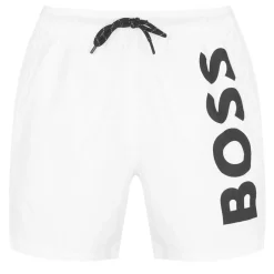 Boss Swim Shorts in White