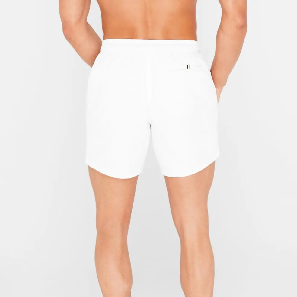 Boss Swim Shorts in White