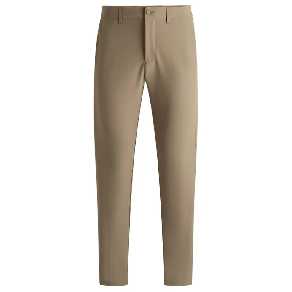 Boss T Commuter Slim-Fit Chinos in Green