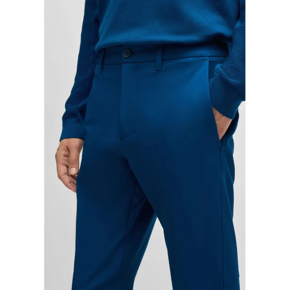 Boss T Commuter Slim-Fit Chinos in Blue
